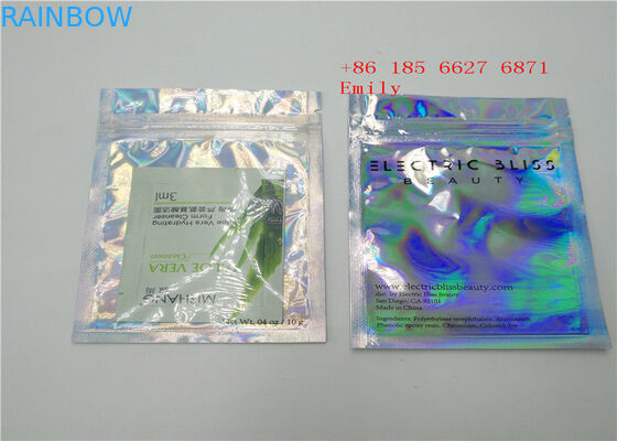 Sac cosmétique d'emballage de masque facial