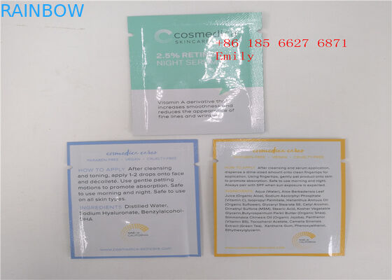 Sac cosmétique d'emballage imprimé par coutume