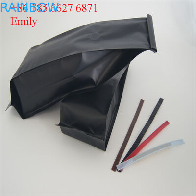 Effet brillant de couleur de sacs matériels de papier d'aluminium d'ANIMAL FAMILIER avec le lien 10000pcs de bidon