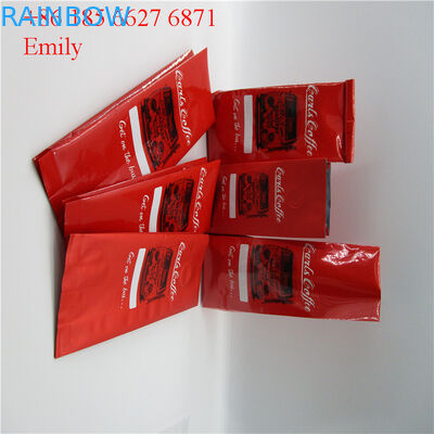 Effet brillant de couleur de sacs matériels de papier d'aluminium d'ANIMAL FAMILIER avec le lien 10000pcs de bidon