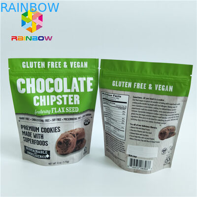 Emballage de sacs de collations en gravure 8 couleurs avec matériau multicouche