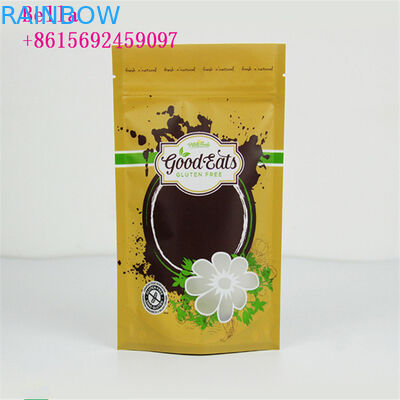 Le casse-croûte/a séché l'emballage alimentaire en plastique de nourriture avec le logo imprimé par personnalisation