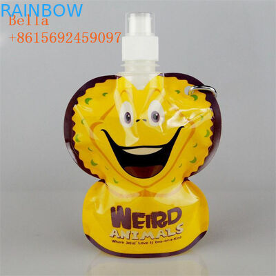 Emballage sur mesure, sacs liquides réutilisables pour les boissons.