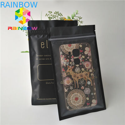 La coutume de matière plastique imprimée tiennent des poches pour le cas de téléphone portable