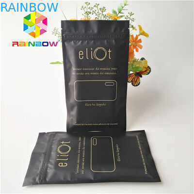 Les sachets en matière plastique réutilisés par zip-lock empaquetant, coutume d'USB imprimée tiennent des poches