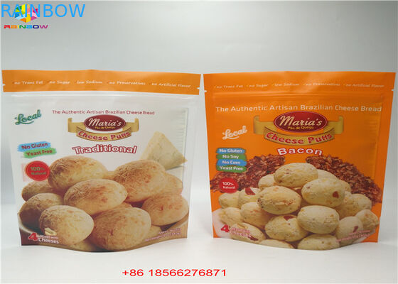 Les entailles zip-lock de larme étanches à l'humidité tiennent les sacs en aluminium de paquet de jour de poche pour le casse-croûte