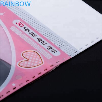 L'impression d'Opp/Cpp a adapté le sachet aux besoins du client en plastique promotionnel d'espace libre d'emballage pour le cosmétique