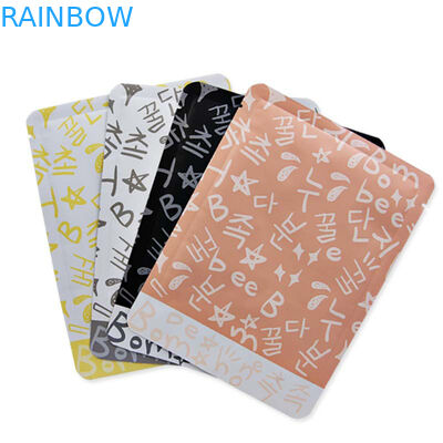 Taille adaptée aux besoins du client par matériel cosmétique extérieur lumineux doux de papier d'aluminium de sac d'emballage