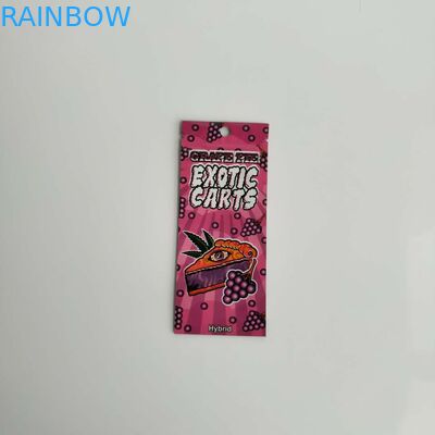 Sacs zip-lock imprimés d'emballage, poche différente de serrure de fermeture éclair de tailles pour la cartouche