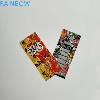 Sacs zip-lock imprimés d'emballage, poche différente de serrure de fermeture éclair de tailles pour la cartouche