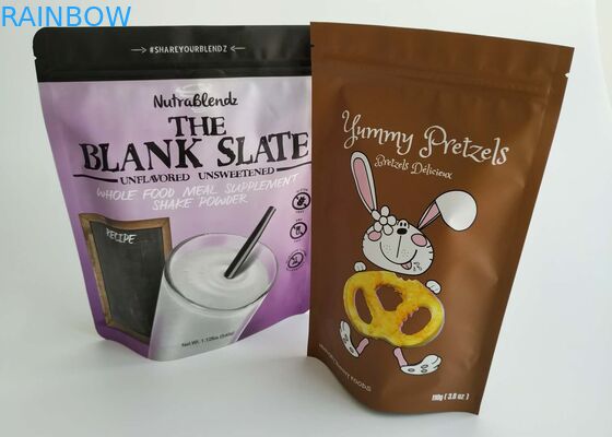 Fait sur commande tenez le biscuit délicieux de poche empaquetant l'impression scellable de gravure de sachet en plastique