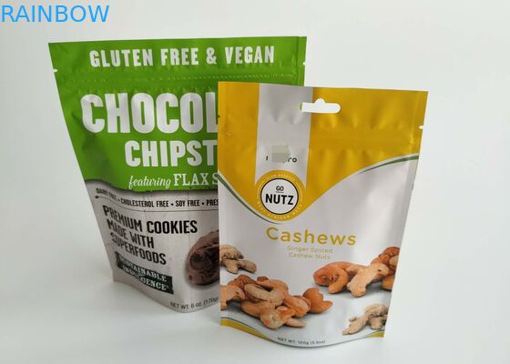 Fait sur commande tenez le biscuit délicieux de poche empaquetant l'impression scellable de gravure de sachet en plastique