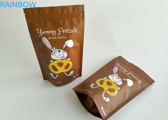 Sachets en matière plastique de nourriture pour poissons de papier d'aluminium empaquetant l'impression de gravure avec la tirette