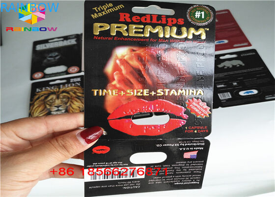 Coutume de papier se pliante R7-5000 R7-3000 d'amélioration de boursouflure d'emballage masculin de carte