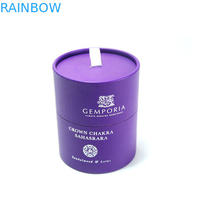 Taille adaptée aux besoins du client par cylindre écologique d'emballage de boîte de papier pour l'emballage de thé