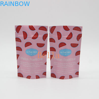 Les feuilles zip-lock de tabac d'emballage de fines herbes d'encens de Mylar tiennent l'épaisseur du sac 120-180 MIC