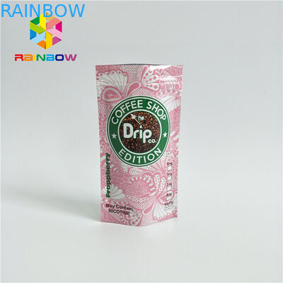 L'empaquetage matériel stratifié de sachets en matière plastique zip-lock tiennent des sacs avec une valve de manière