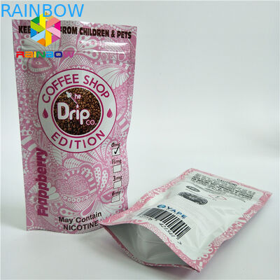 L'empaquetage matériel stratifié de sachets en matière plastique zip-lock tiennent des sacs avec une valve de manière