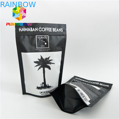 Sachets en matière plastique d'écrou de thé de poudre empaquetant l'impression faite sur commande de papier d'aluminium avec la valve