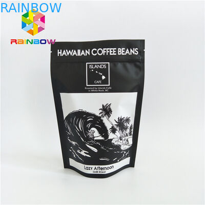 Sachets en matière plastique d'écrou de thé de poudre empaquetant l'impression faite sur commande de papier d'aluminium avec la valve