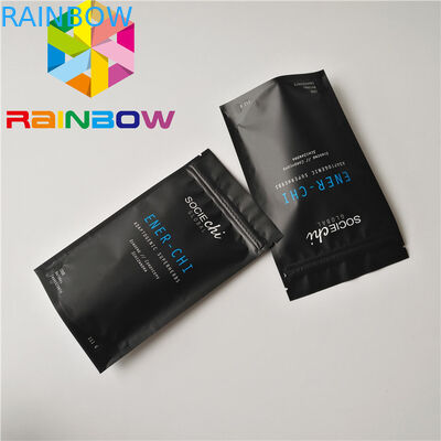 La catégorie comestible matérielle tiennent le sac à poudre en forme de cône de Moringa de poche de tirette avec le revêtement d'aluminium