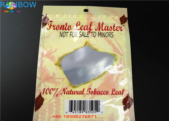 Sachet en aluminium stratifié par sacs en plastique de Packa de boursouflure de CBD GUMMIES avec la fenêtre