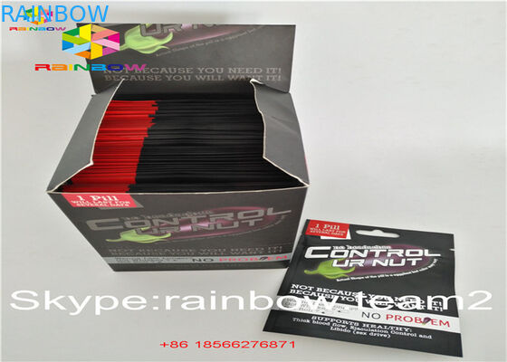 Le papier d'aluminium de tirette de preuve d'enfant tiennent la poudre de sucre de Packingfor de cartouche de la poche CBD/