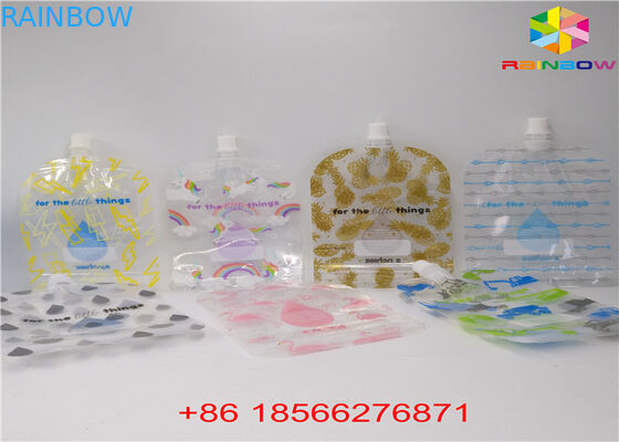 Les sacs de bec de FDA/SGS empaquetant le papier d'aluminium tiennent des sacs pour la nourriture/boisson liquides