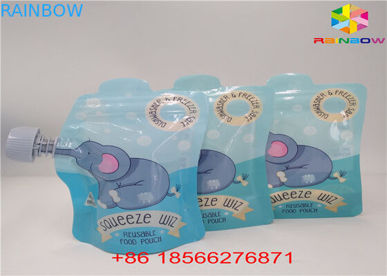Les sacs de bec de FDA/SGS empaquetant le papier d'aluminium tiennent des sacs pour la nourriture/boisson liquides