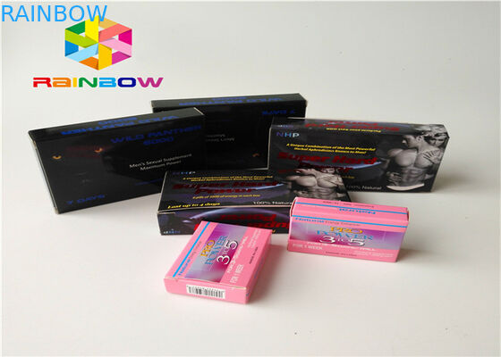 La boîte de papier de Digital empaquetant les matériaux 350g de papier a adapté la taille aux besoins du client SGS/FDA diplômées