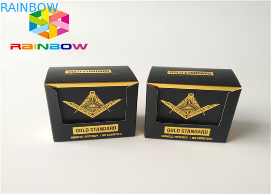 La boîte de papier de Digital empaquetant les matériaux 350g de papier a adapté la taille aux besoins du client SGS/FDA diplômées