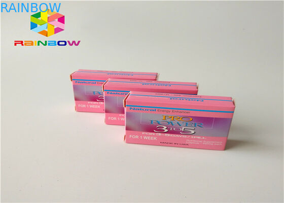 La boîte de papier de Digital empaquetant les matériaux 350g de papier a adapté la taille aux besoins du client SGS/FDA diplômées