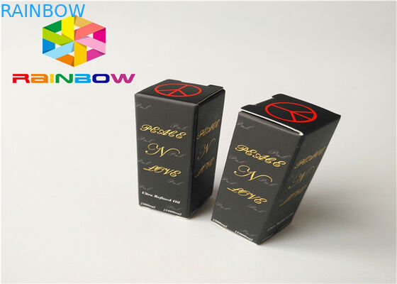 Boîte de relief de papier d'imprimerie empaquetant le petit produit de base avec la fenêtre