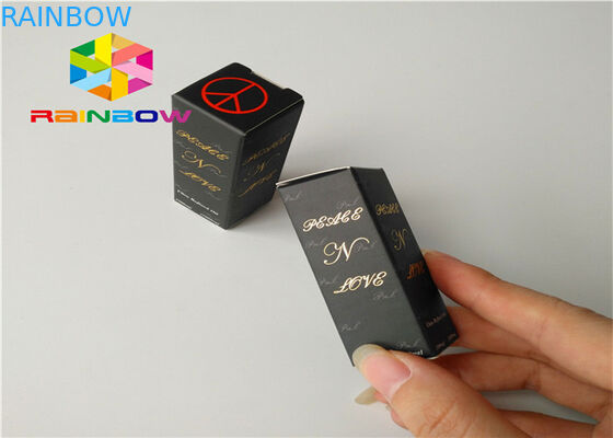 Boîte de relief de papier d'imprimerie empaquetant le petit produit de base avec la fenêtre