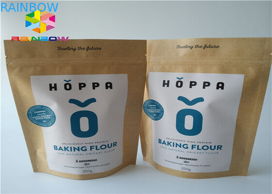 Effet mat de Doypack de petite de papier d'aluminium de fermeture éclair de serrure de sac de papier poche d'emballage pour la nourriture