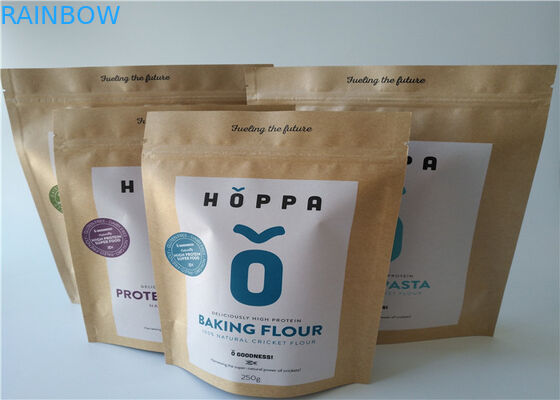 Effet mat de Doypack de petite de papier d'aluminium de fermeture éclair de serrure de sac de papier poche d'emballage pour la nourriture