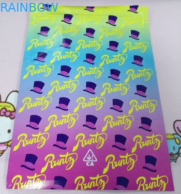 L'hologramme imprimant l'emballage de fines herbes d'encens, biscuits tiennent le sachet en matière plastique pour le grand SAL exotique