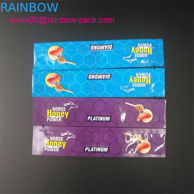 Poche d'aluminium de sachet de poudre de miel de cheval empaquetant le sac royal d'or du miel VIP Malaisie