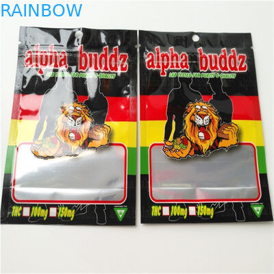 L'encens de fines herbes sans danger pour les enfants empaquetant l'impression d'hologramme de Digital tient le sachet en matière plastique