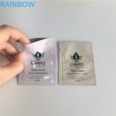 Petite poche cosmétique biodégradable de sachet de crème de sécrétions cutanées de masque de pilosité faciale de sac d'emballage