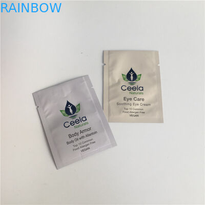 Petite poche cosmétique biodégradable de sachet de crème de sécrétions cutanées de masque de pilosité faciale de sac d'emballage