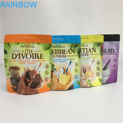 Le bourgeon gommeux de empaquetage de mauvaise herbe d'ours de Cbd de papier d'aluminium de sac de casse-croûte de preuve d'odeur d'OEM sème la poche