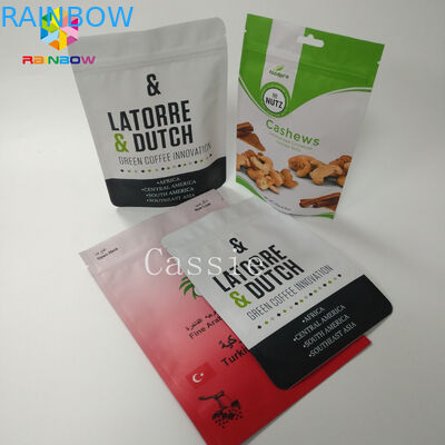 La nourriture de fruits secs d'emballage de sac de casse-croûte de chauffage d'individu tiennent l'approbation des poches SGS/FDA