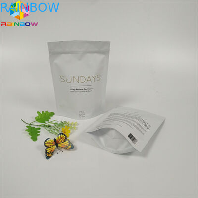 Le dessus de tirette tiennent le sel de Bath d'emballage de poche d'aluminium le corps de papier d'aluminium que frottent des sacs