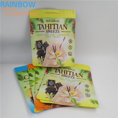 Poches debout de tirette d'individu imprimées par coutume pour l'emballage alimentaire le sac d'emballage de catégorie comestible pour des écrous