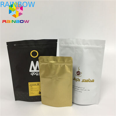 Le papier d'aluminium d'impression faite sur commande de MOPP met en sac la serrure étanche à l'humidité de tirette avec la valve