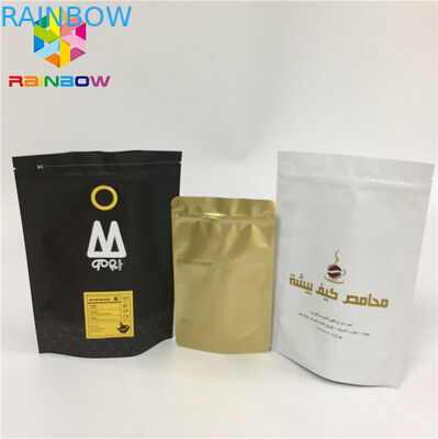 FDA a stratifié la tirette d'emballage de poche d'aluminium tiennent la poche avec l'impression de gravure