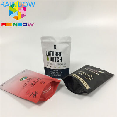 FDA a stratifié la tirette d'emballage de poche d'aluminium tiennent la poche avec l'impression de gravure