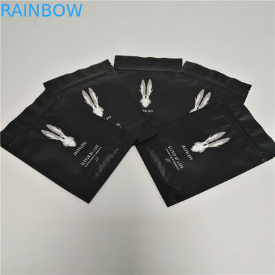 250 grammes de films noirs mats d'emballage alimentaire tiennent l'approbation de GV de FDA de sacs de café