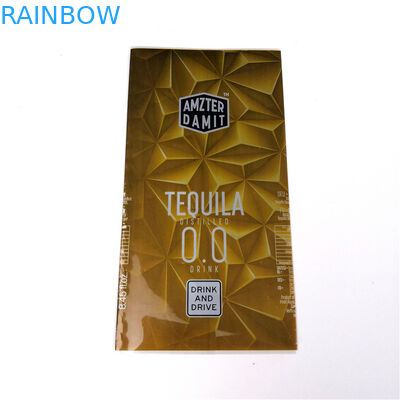 Le rétrécissement polychrome de boisson de douille de rétrécissement de chaleur d'ANIMAL FAMILIER d'impression marque le logo fait sur commande sensible à la chaleur